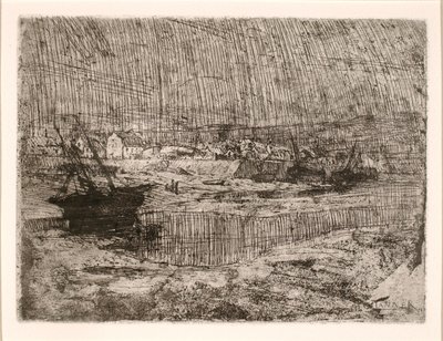 Bateaux de pêche chavirés, Bretagne - Henry Ossawa Tanner