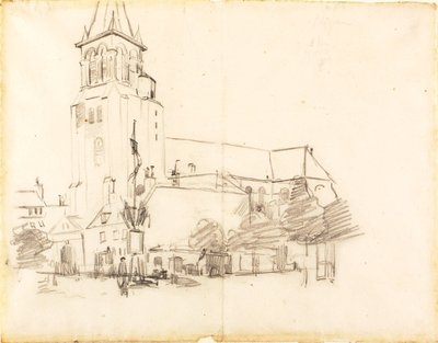 Church, St.-Germain-des-Prés, France - Henry Ossawa Tanner