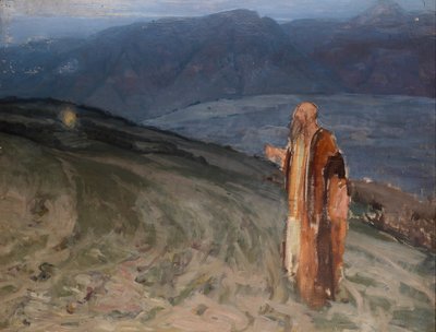 Étude pour Moïse et le buisson ardent - Henry Ossawa Tanner