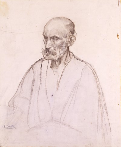 Étude pour le disciple Pierre - Henry Ossawa Tanner