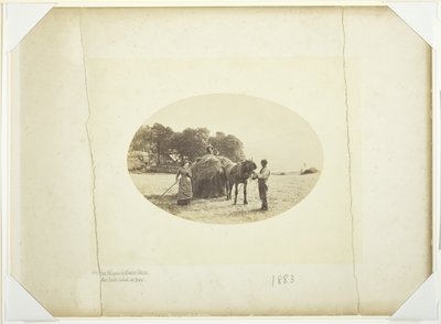 Sur les pentes de Cader-Idris, la dernière charge de foin - Henry Peach Robinson