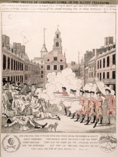 Le Massacre de Boston, 5 mars 1770 - Henry Pelham