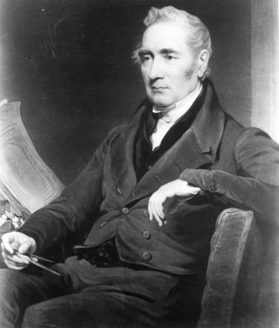 George Stephenson, gravé par Charles Turner, 1838 - Henry Perronet Briggs