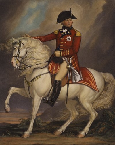 Portrait du roi George III - Henry Pierce Bone