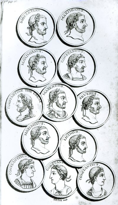 Portraits des empereurs romains, de 