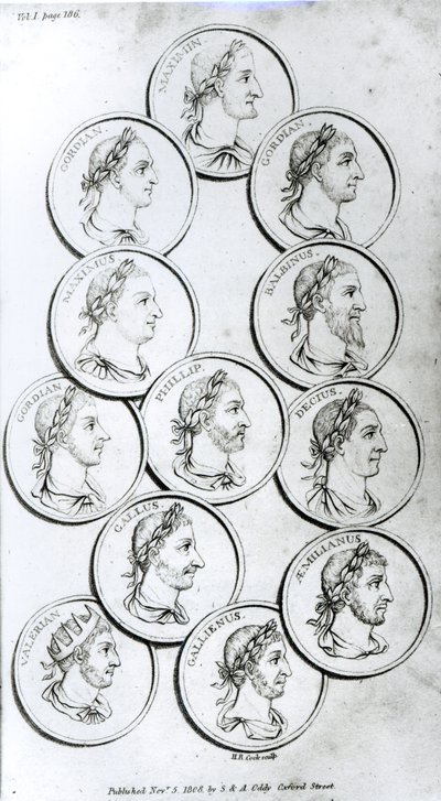 Portraits des empereurs romains, de 