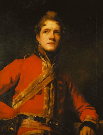 Portrait du Lieutenant-Colonel Morrison des 7e Dragons, demi-longueur, en uniforme - Henry Raeburn