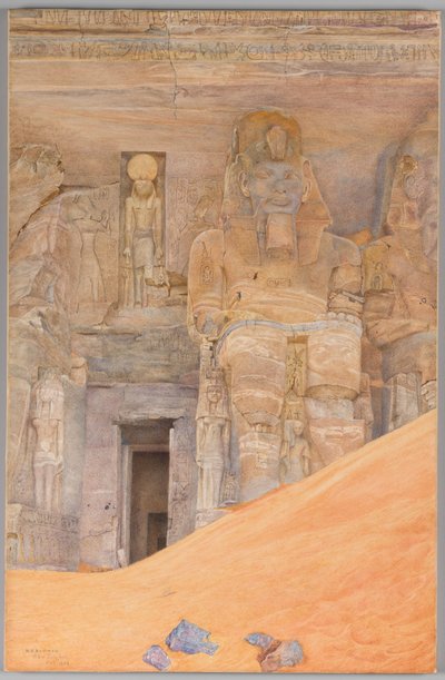 Abou Simbel - Henry Roderick Newman