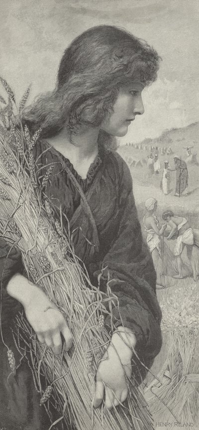 Ruth - par Henry Ryland - Henry Ryland