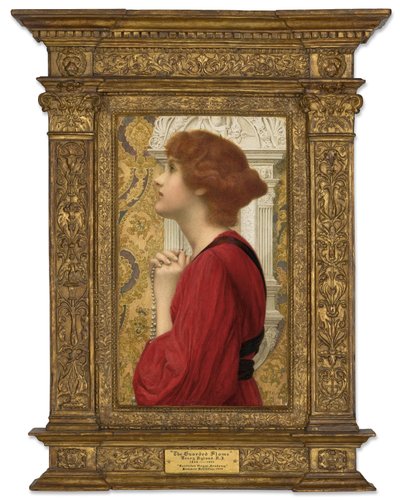 La Flamme Gardée - Henry Ryland