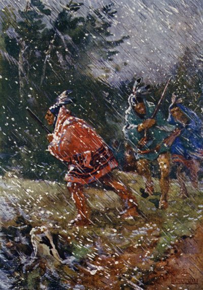 Chasse par temps difficile - Henry Sandham