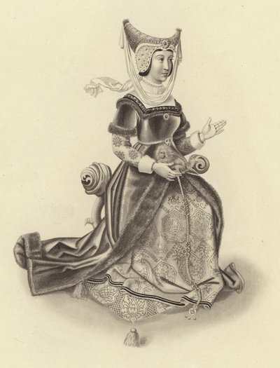 Constance Duchesse de Lancastre, épouse de Jean de Gand - Henry Shaw
