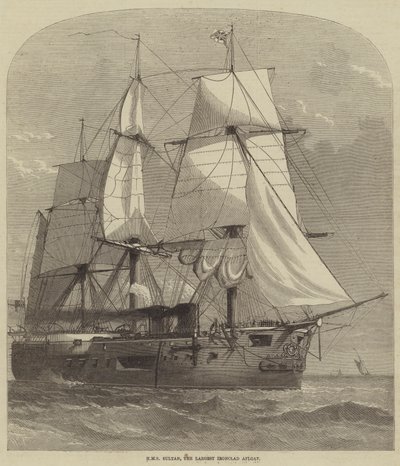 HMS Sultan, le plus grand cuirassé flottant - Henry Spernon Tozer