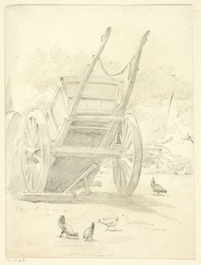 Wagon et volaille - Henry Stacy Marks