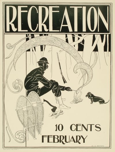 Récréation, février - Henry Sumner Watson