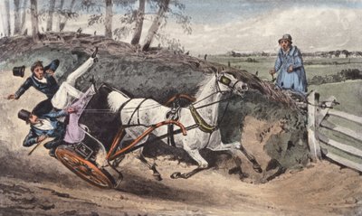 "Quoi ! Jamais renversé dans une voiture ?" - Henry Thomas (after) Alken
