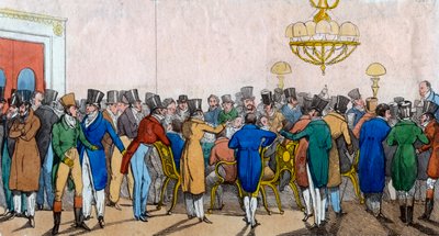 Première introduction de Bob au jeu, un enfer moderne - Henry Thomas Alken