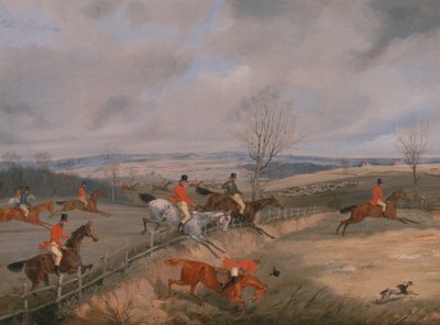Scène de chasse : Tirer le couvert - Henry Thomas Alken