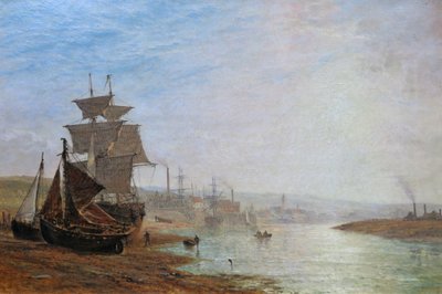 Marée Basse près de Shoreham, Sussex - Henry Thomas Dawson