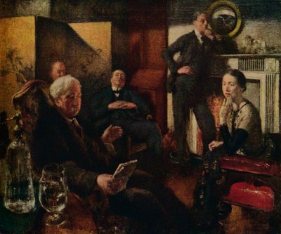 Samedi soir dans la vallée, 1928-9 - Henry Tonks