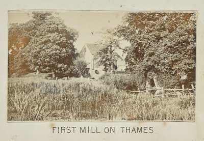 Premier moulin sur la Tamise - Henry W. Taunt