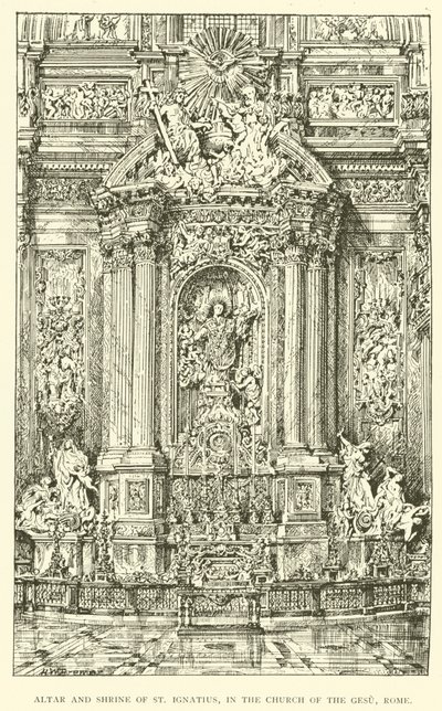 Autel et sanctuaire de Saint Ignace, dans l