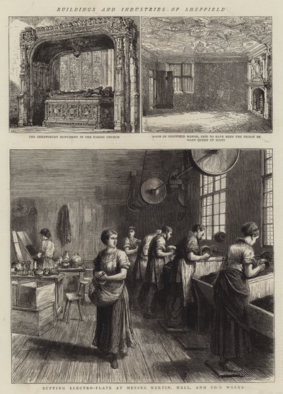Bâtiments et industries de Sheffield - Henry William Brewer