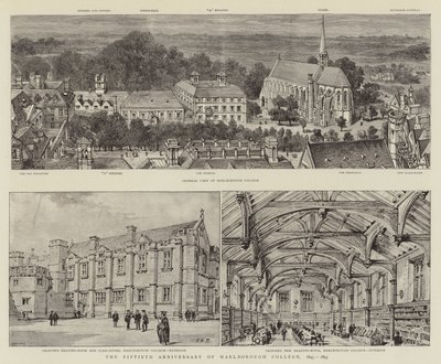 Le cinquantième anniversaire du Marlborough College, 1843-1893 - Henry William Brewer