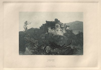 Das Malerische und Romantische Rheinland: Dhaun an der Nahe, 1928 - Henry Winkles