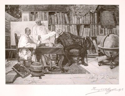 Un passage des journaux - Henry Wolf