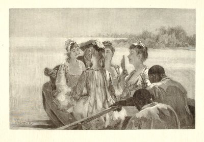 Un groupe de visiteurs - Henry Wolf