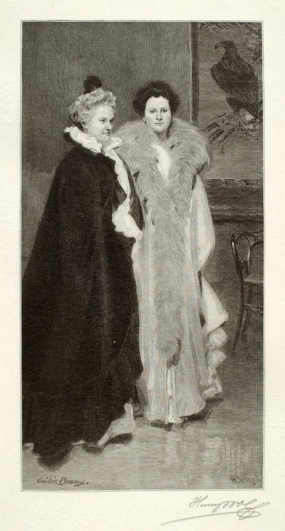 Mère et fille - Henry Wolf