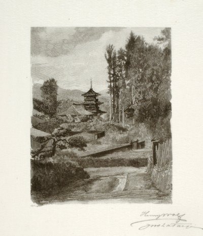 Ancienne pagode - Henry Wolf
