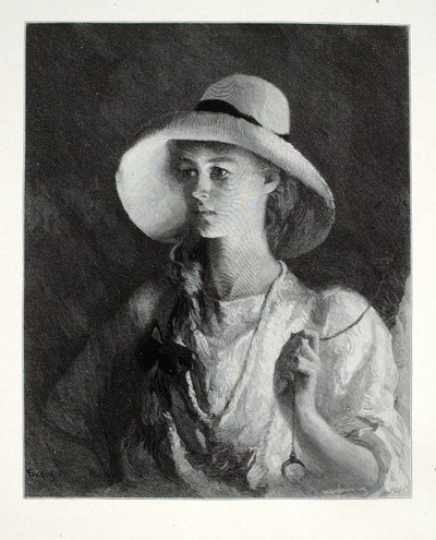 Portrait de ma fille - Henry Wolf
