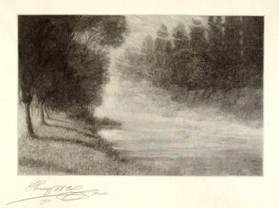 Dispersion des brumes (Brumes du matin) - Henry Wolf