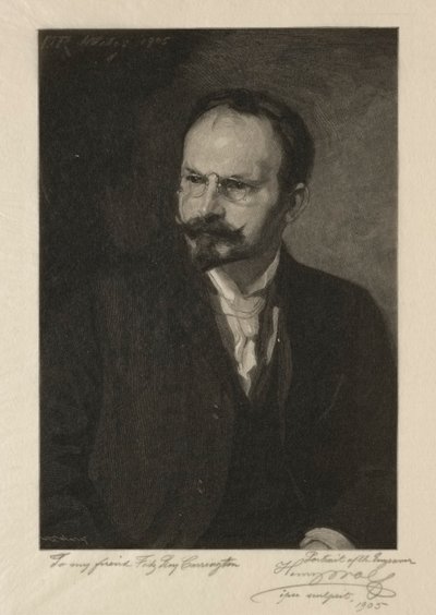 Autoportrait, 1905 - Henry Wolf