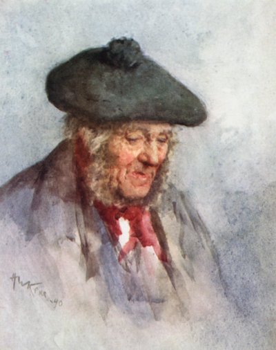Annales de la paroisse : Le vieux berger - Henry Wright Kerr