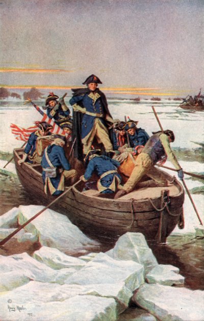 George Washington traversant le Delaware - Henry after Mosler