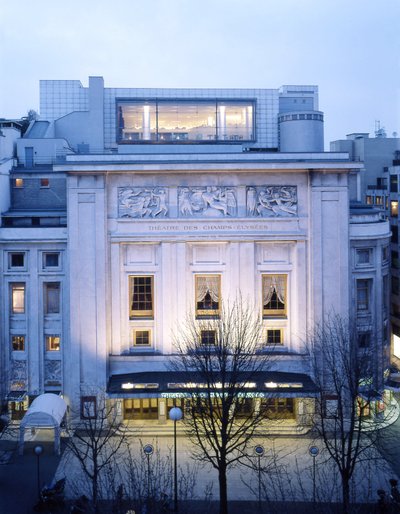 Theatre des Champs-Elysees (Champs Elysees) - Henry van de Perret Auguste (1874 1954) & Perret Gustave (1876 1952) Velde