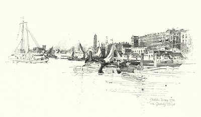 Terrasse Adelphi, Londres - Herbert (after) Railton