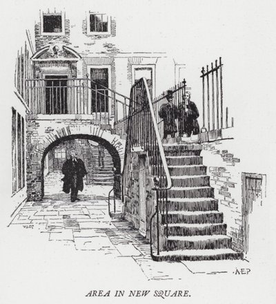 Area in New Square - Herbert (after) Railton