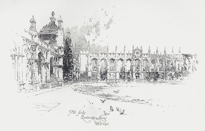 Quadrilatère et bibliothèque, All Souls
