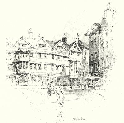 Staple Inn, Londres - Herbert (after) Railton