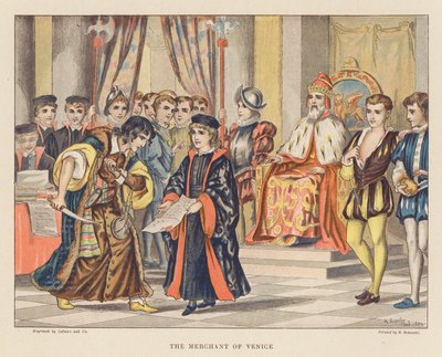 Shakespeare pour les jeunes : Le Marchand de Venise - Herbert (after) Sidney