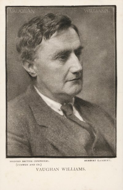 Ralph Vaughan Williams, compositeur musical - Herbert Lambert