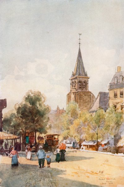 Saint-Germain-des-Prés, Paris - Herbert Menzies Marshall