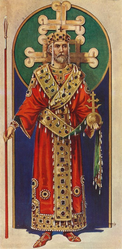 Un empereur byzantin des dixième, onzième et douzième siècles après J.-C., 1924 - Herbert Norris