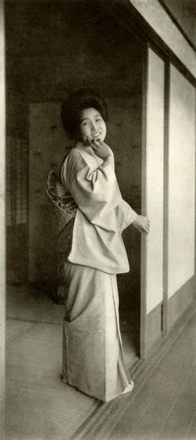 Une jeune fille du Japon, 1910 - Herbert Ponting