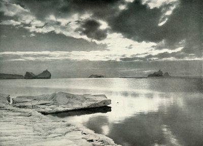 La chute de la longue nuit polaire, vers 1910-1913 - Herbert Ponting
