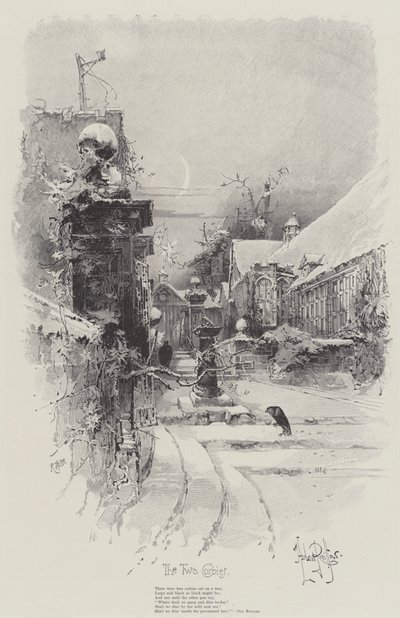 Les deux corbeaux - Herbert Railton